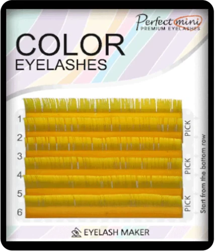 Rzęsy Żółte Blue Colourful Lash - sztuczne żółte rzęsy hit czy kit.jpg
