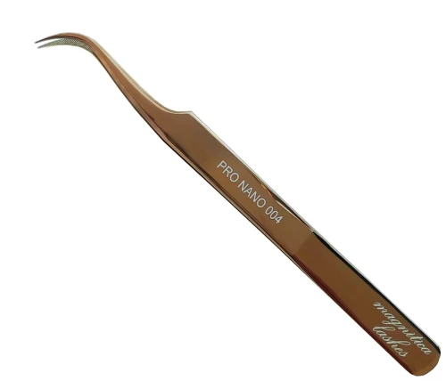 PRO NANO 004 - pęseta ostrzona nano technologią - Magnitica Lashes.webp