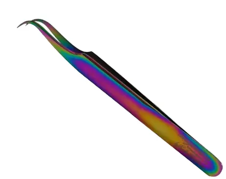 Pęseta typu Curve - Tęcza.webp