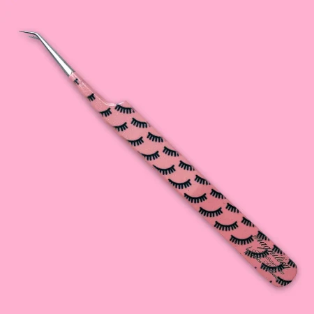 Pęseta Zakrzywiona 75 stopni - Pink Diamond