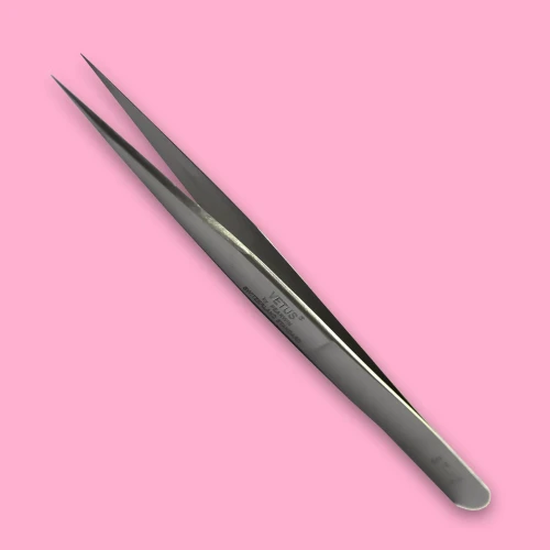 Pęseta Prosta Antystatyczna - VETUS ST-12 - Magnitica Lashes.webp