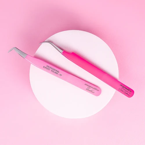 Pęseta Zakrzywiona - Kopytko Power Pink.webp