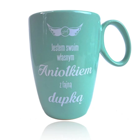 kubek Fit Angels zielony