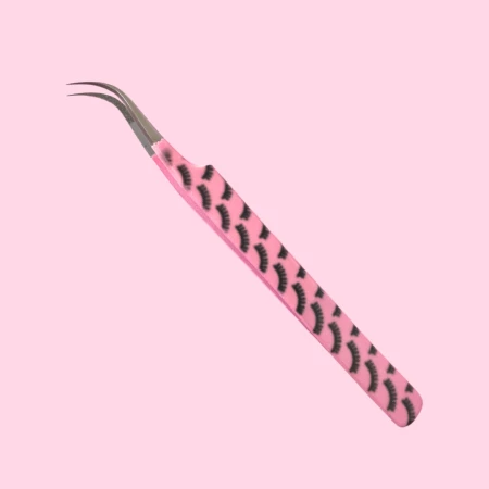 Pęseta typu Curve - Pink Lashes